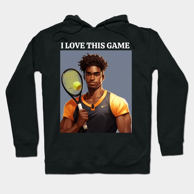 I love This Game of Tennis Hoodie by Hayden Mango Collective 